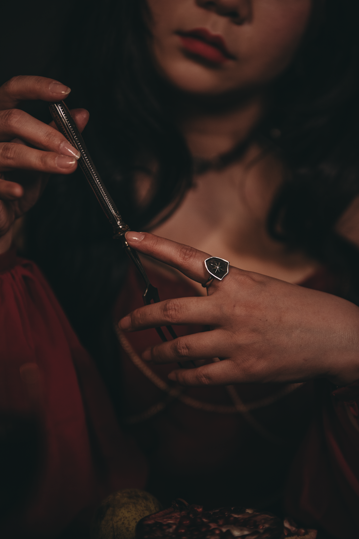 VAELITH Stern und Schild Ring