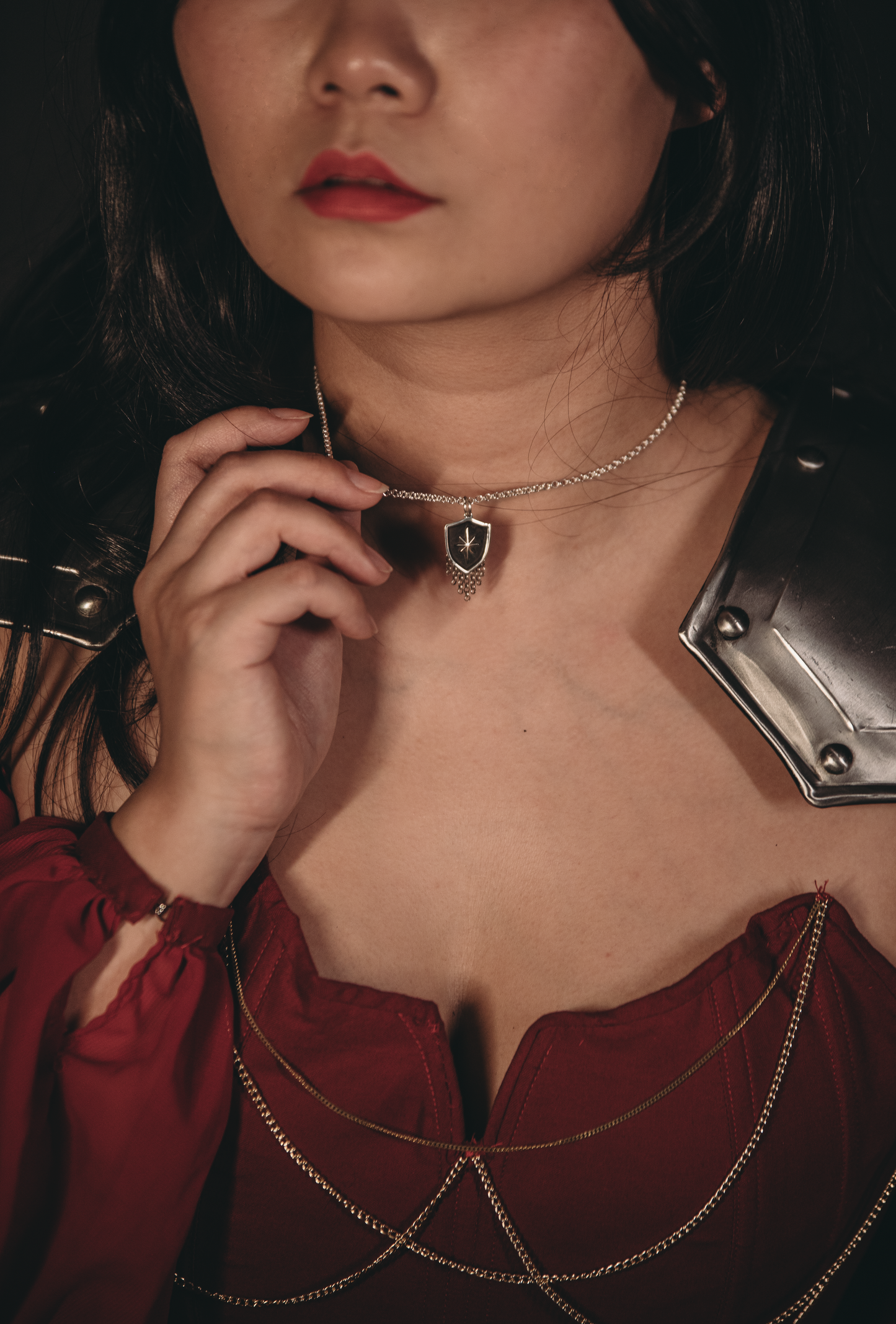 VAELITH Star & Shield Necklace