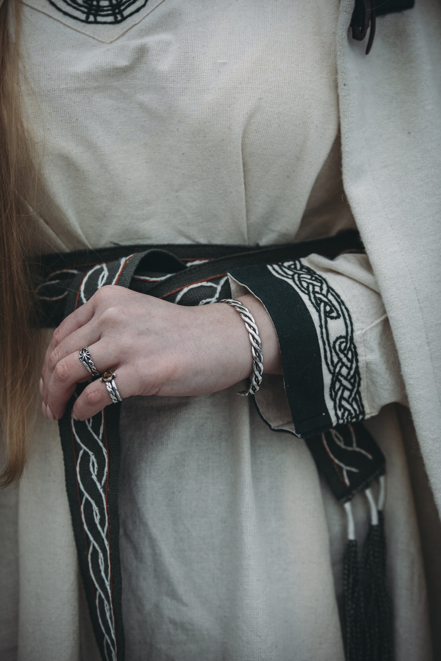 NORÐR Braided Bracelet Sterling Silver