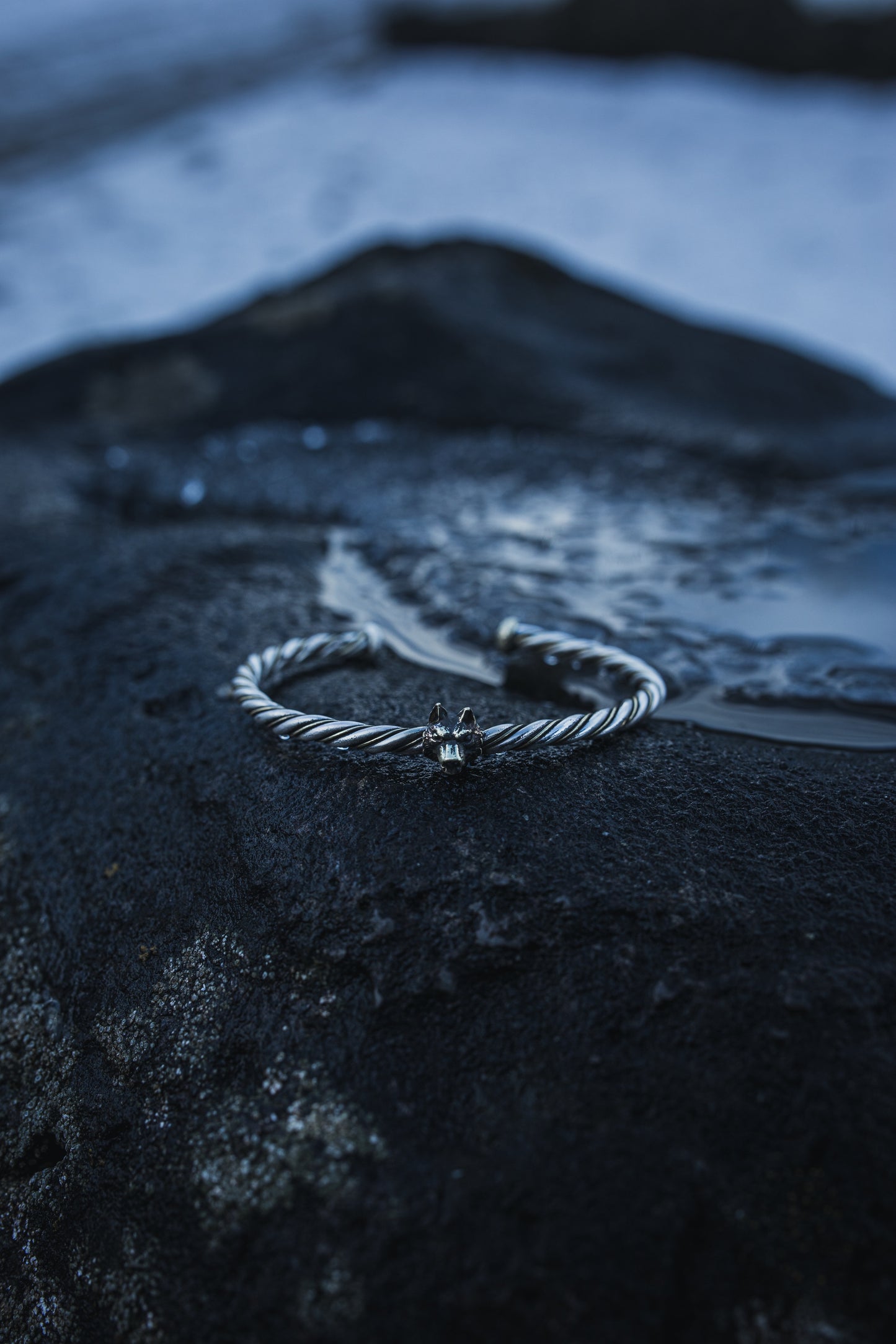 SKALLI Wolf Bracelet Sterling Silver and Brass