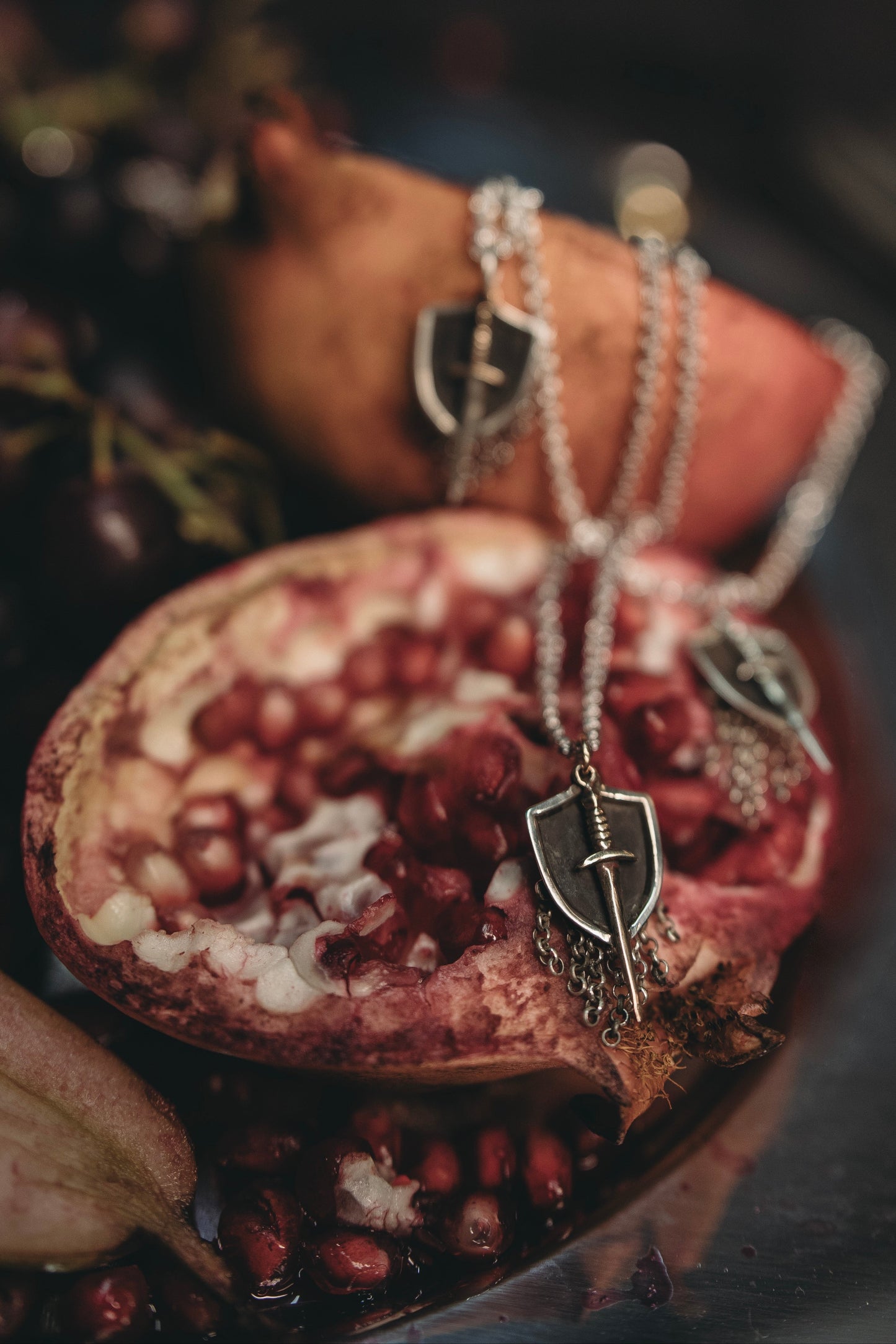 VAELITH Sword & Shield Necklace