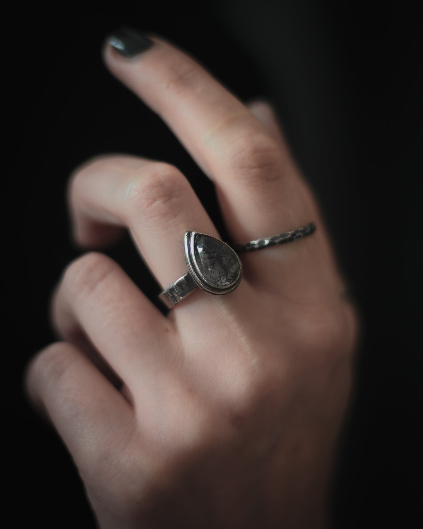S'EYIS Dark Elf Ring