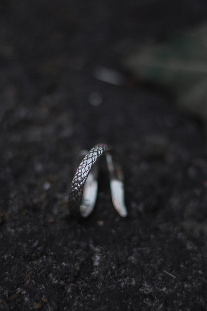 SERPENS Schlangenring aus Sterlingsilber