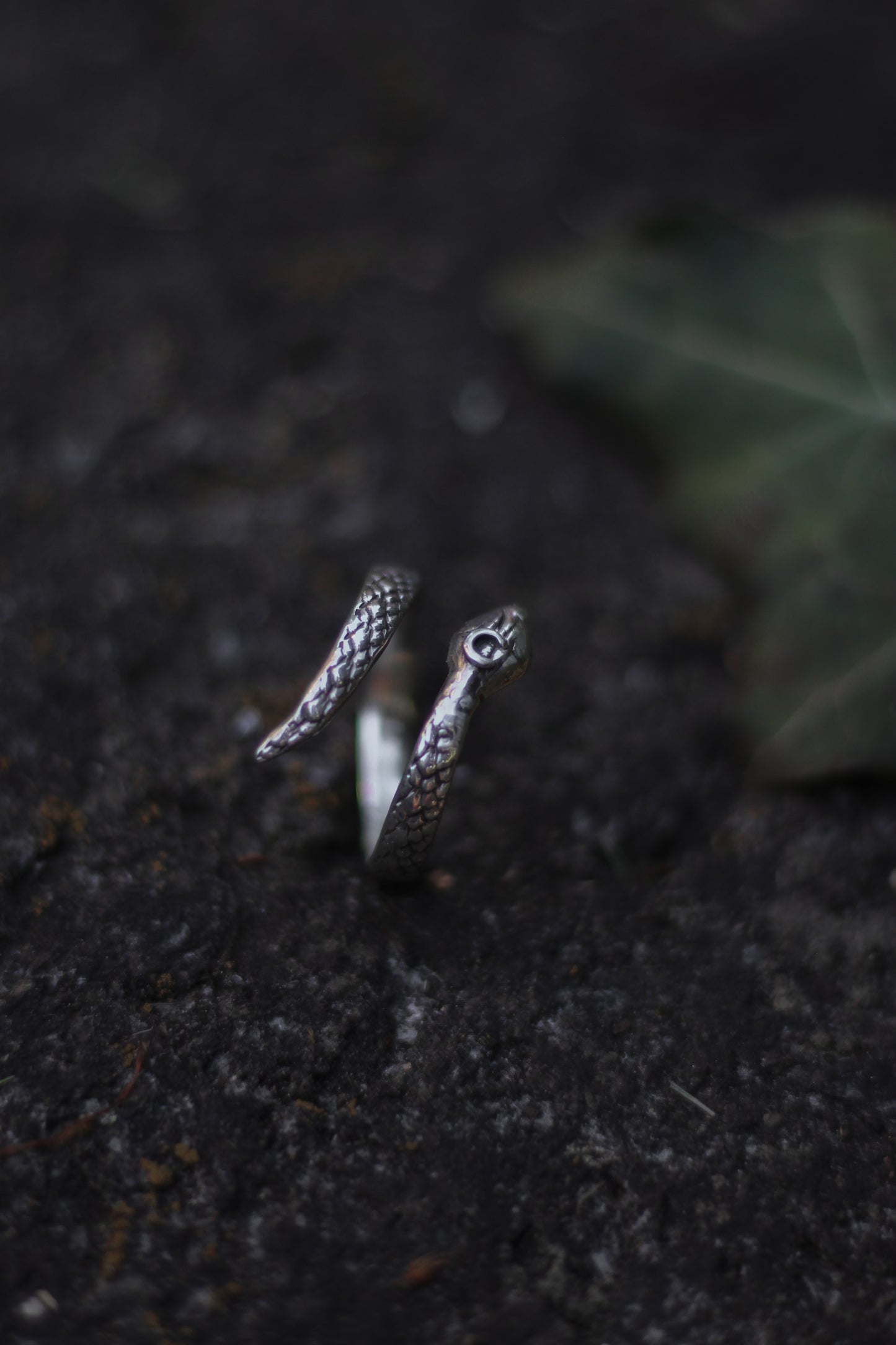 SERPENS Schlangenring aus Sterlingsilber