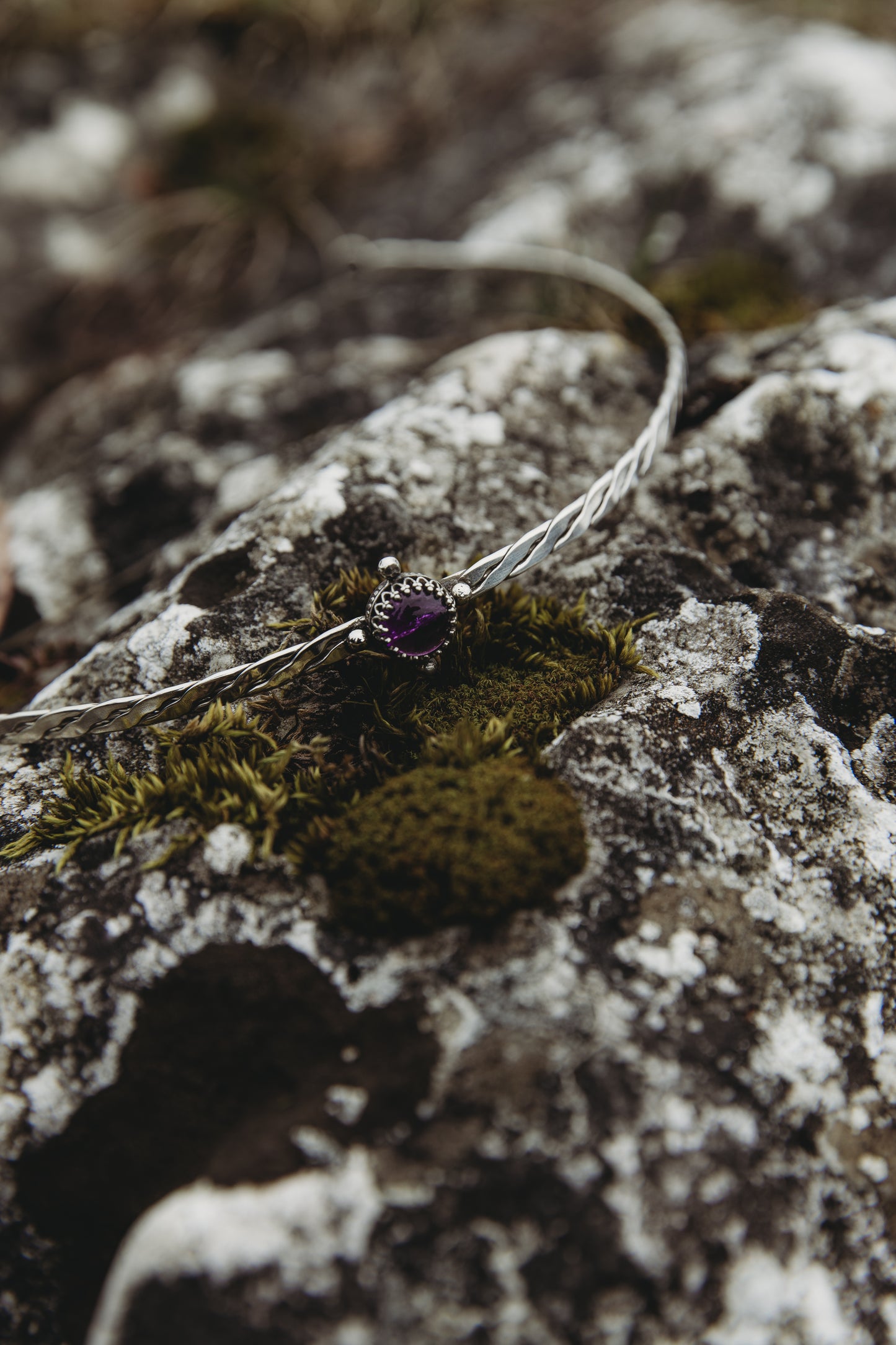 CAERÁTH Crown Sterling Silver and Amethyst