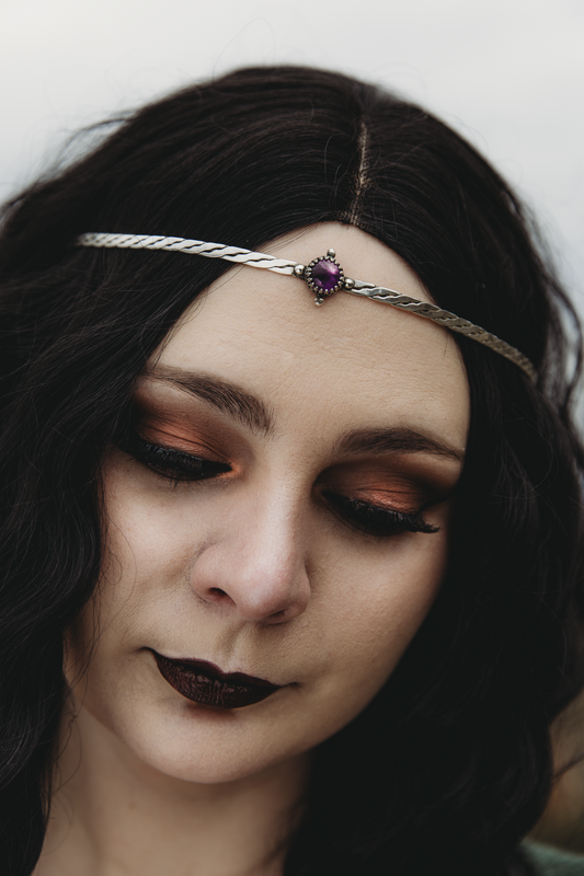 CAERÁTH Crown Sterling Silver and Amethyst