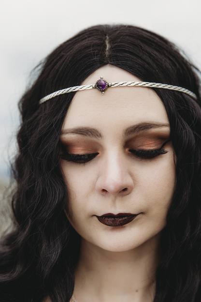 CAERÁTH Crown Sterling Silver and Amethyst