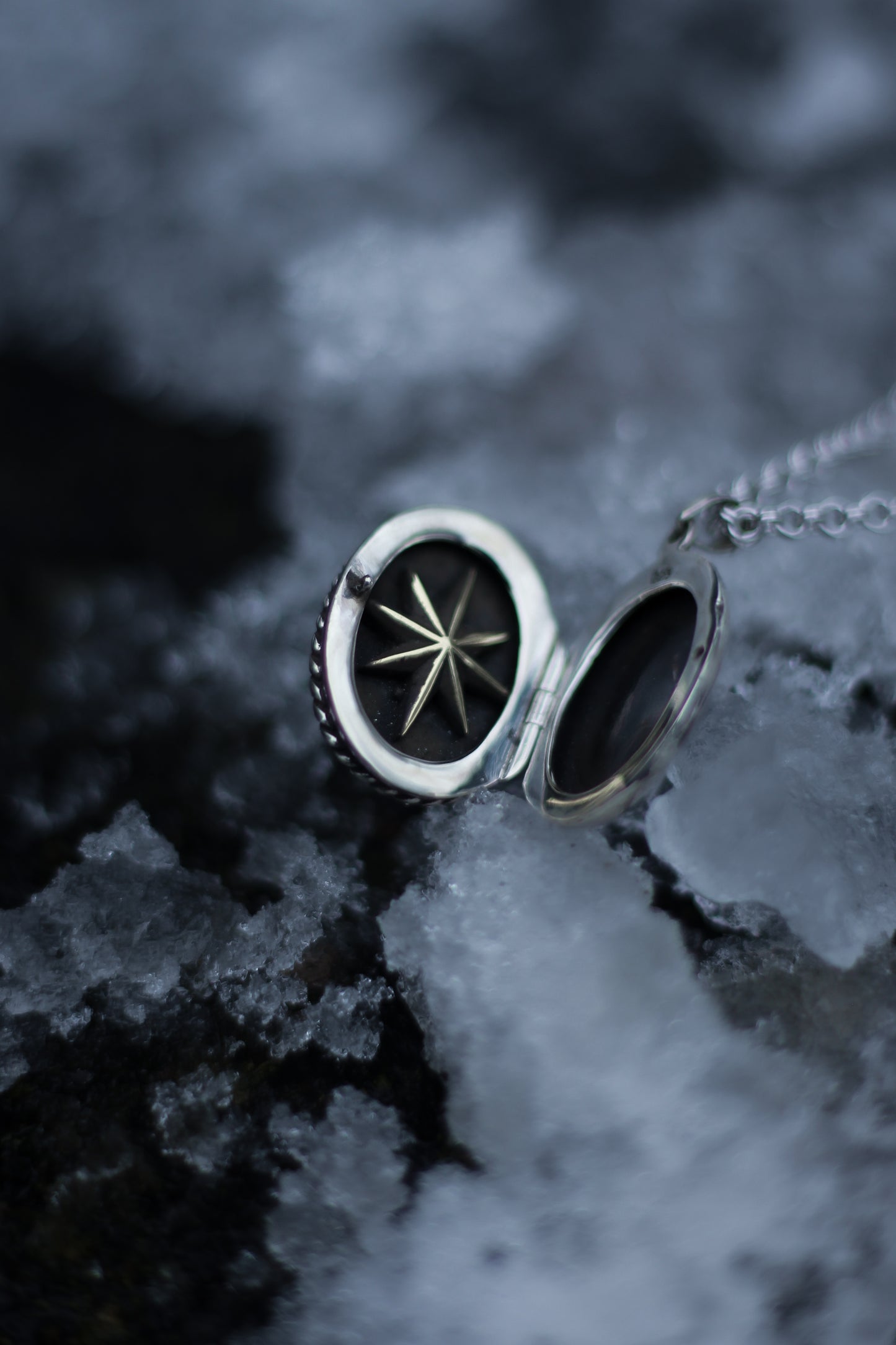 CAELIS Himmels-Amulett aus Sterlingsilber und Messing