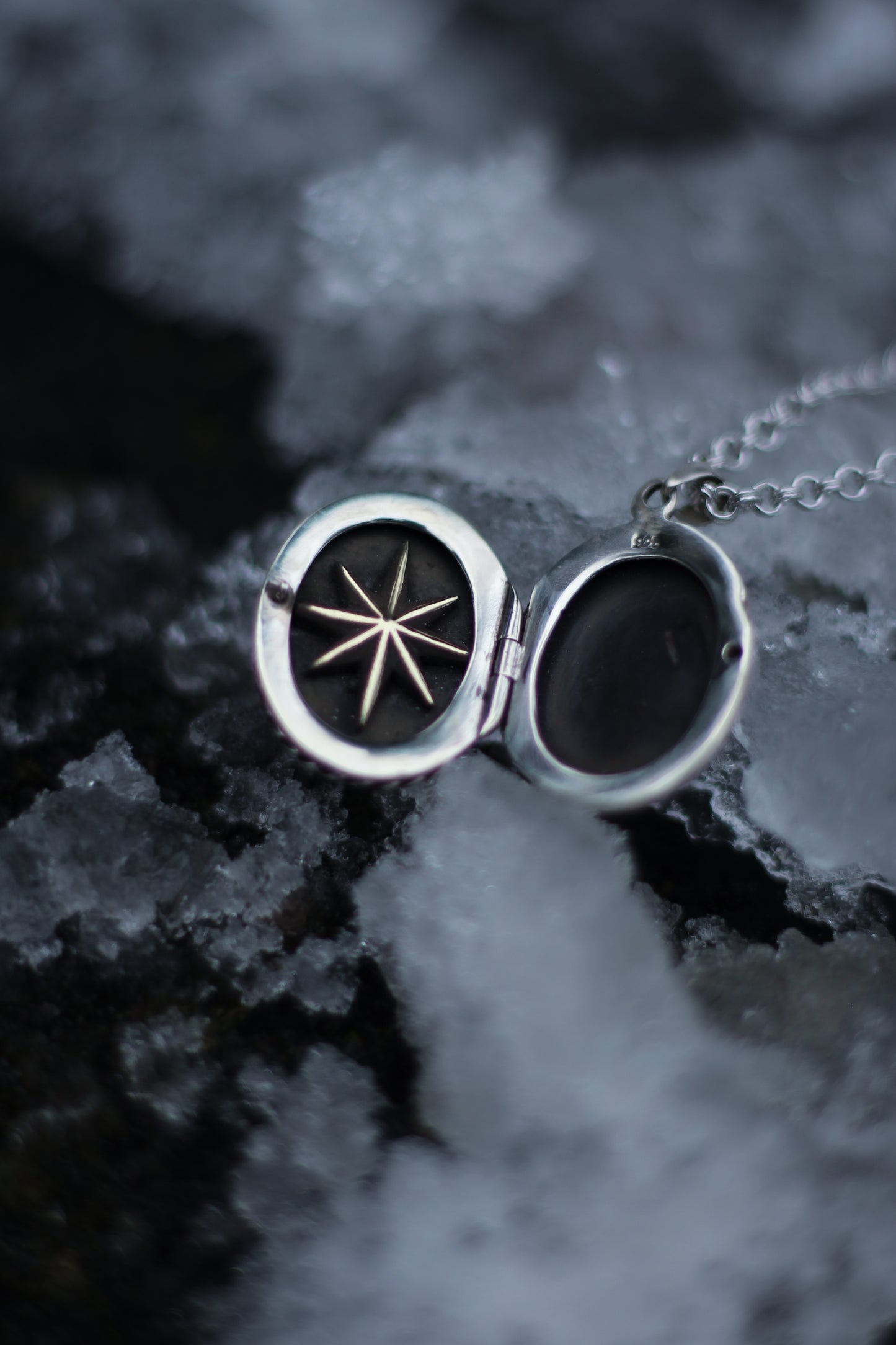 CAELIS Himmels-Amulett aus Sterlingsilber und Messing