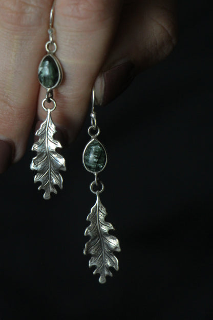 Silva Moss Agate Earrings5